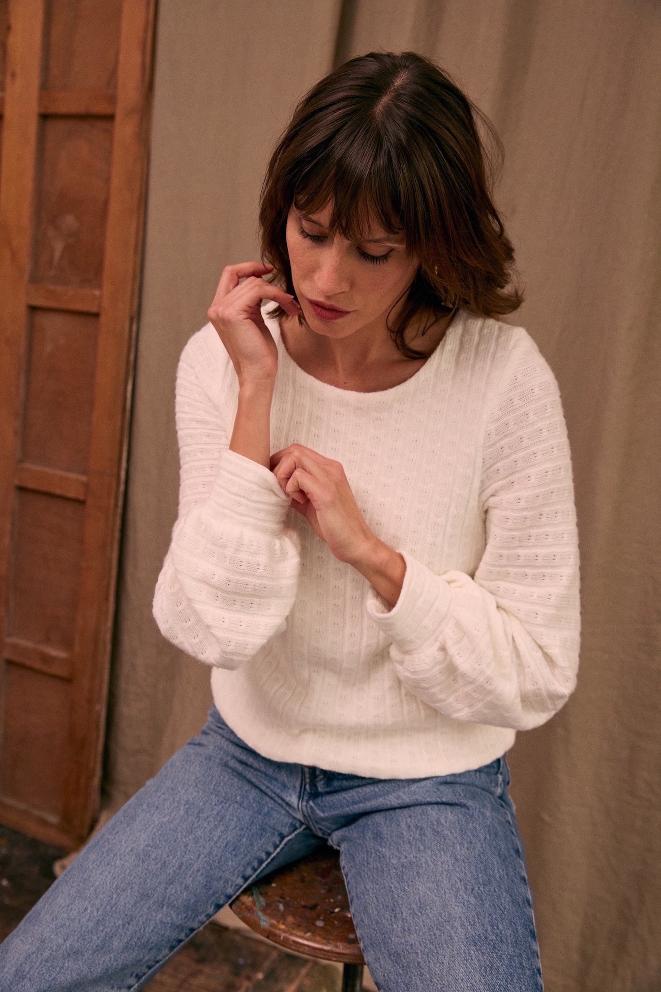 Ecru Loulou jumper
