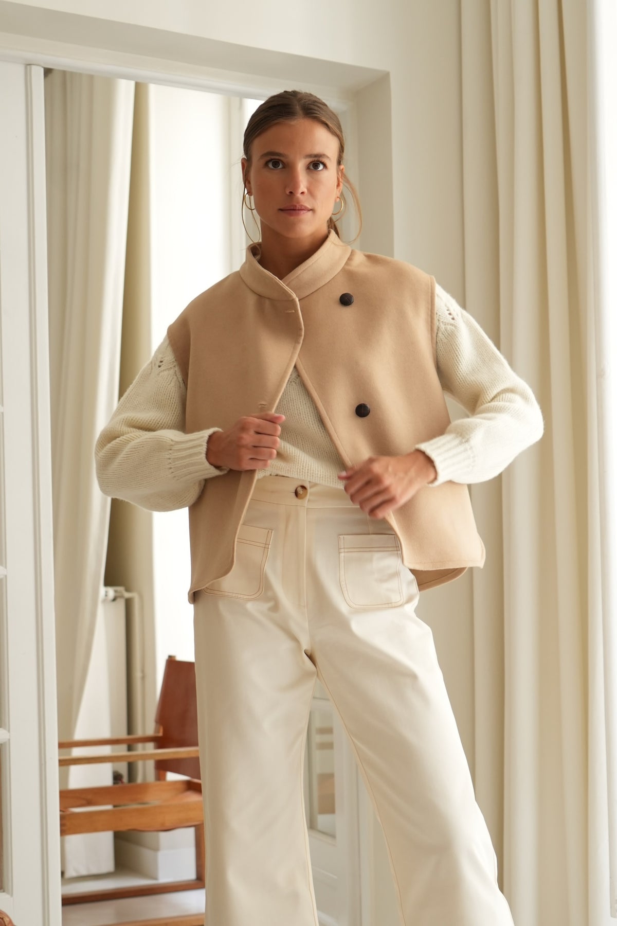 Veste Birdie latte