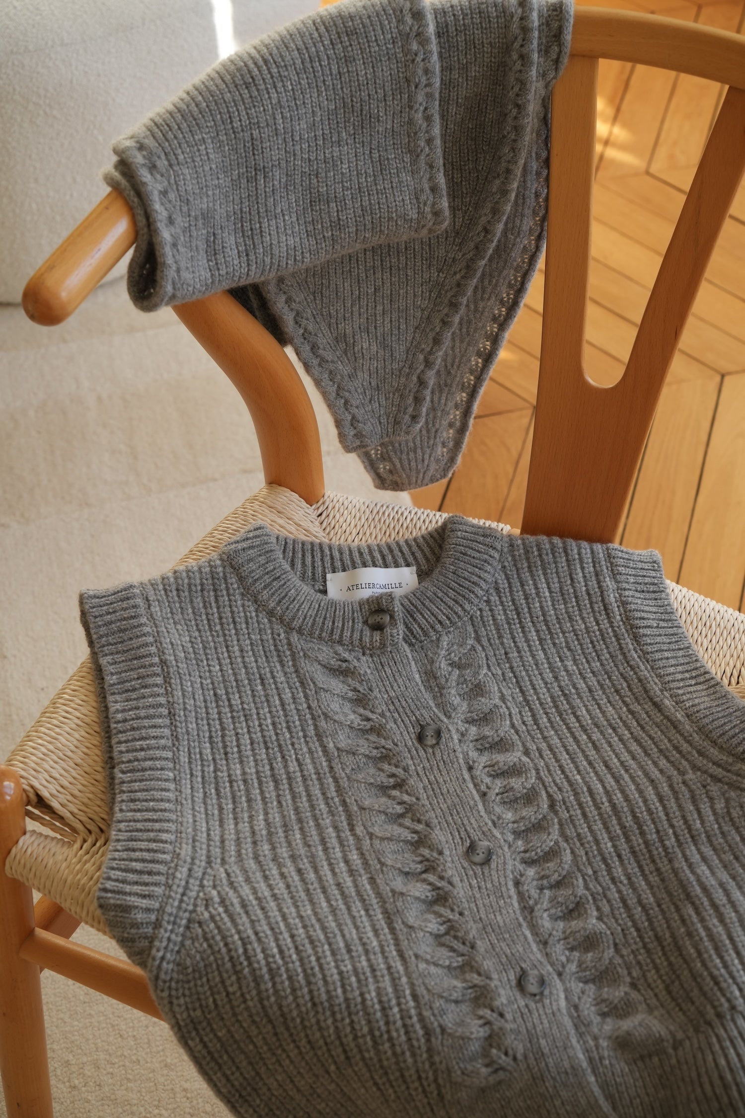 St Placide grey waistcoat