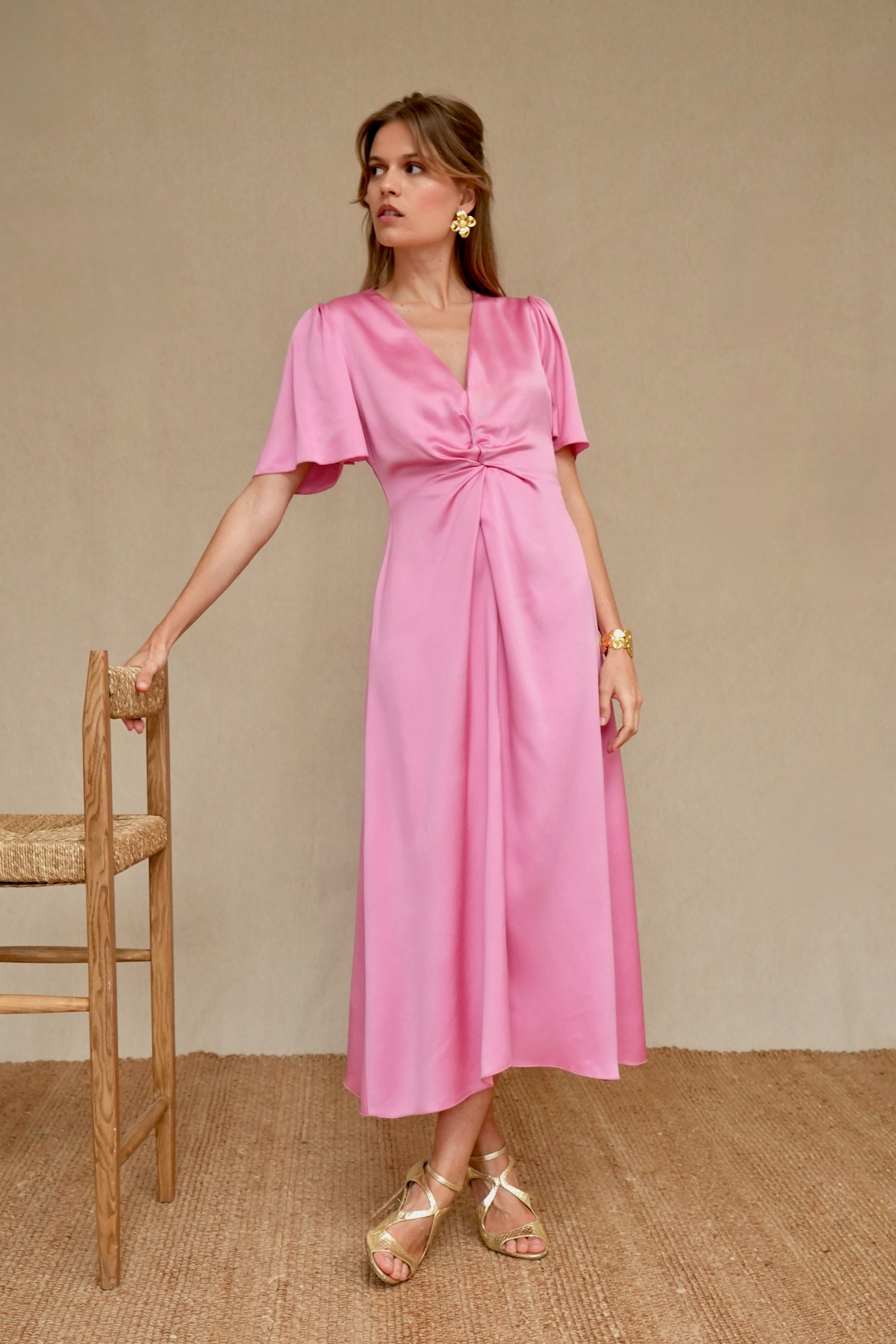 Catherine pink dress