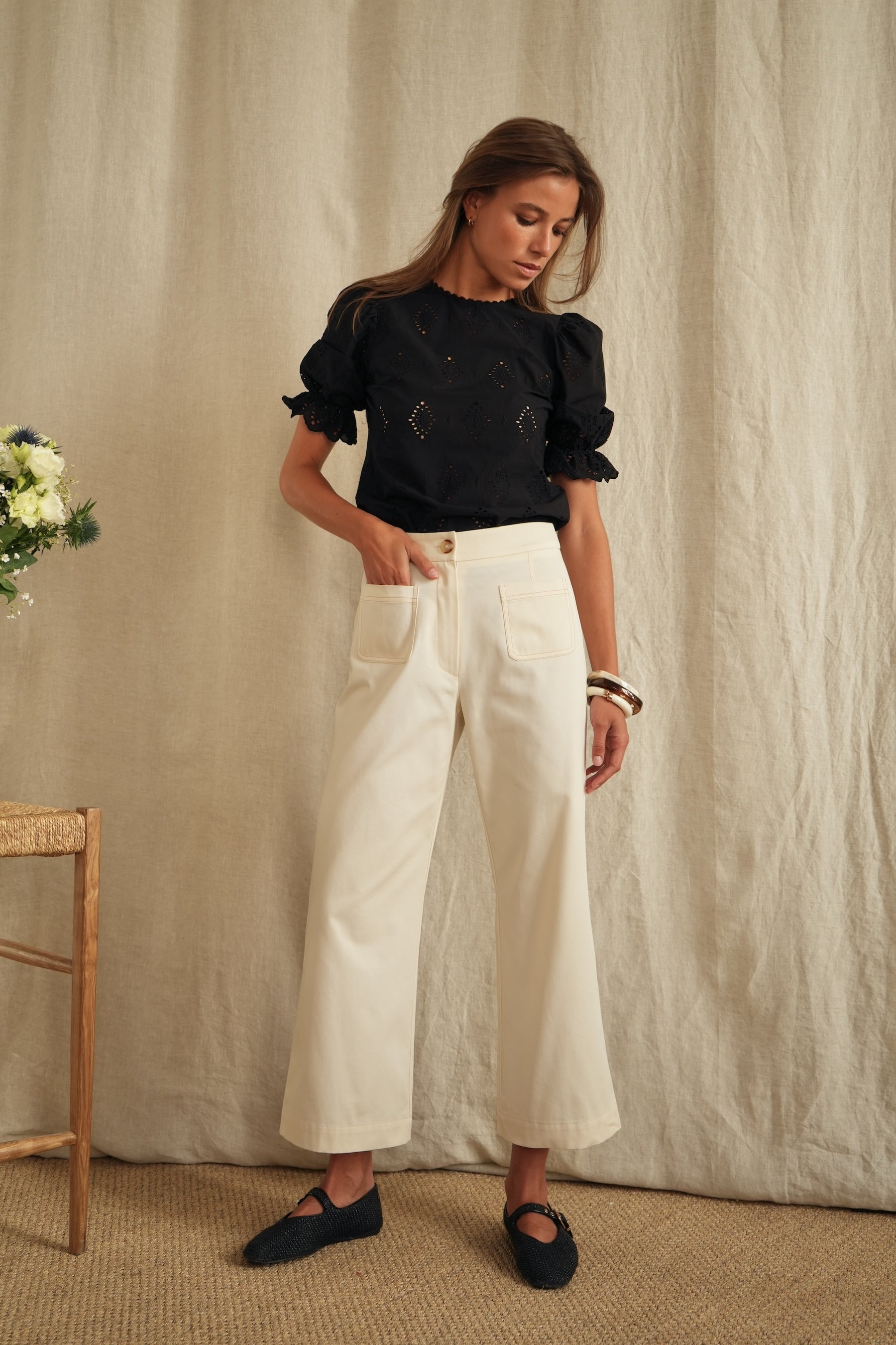 Ecru Paimpol pants
