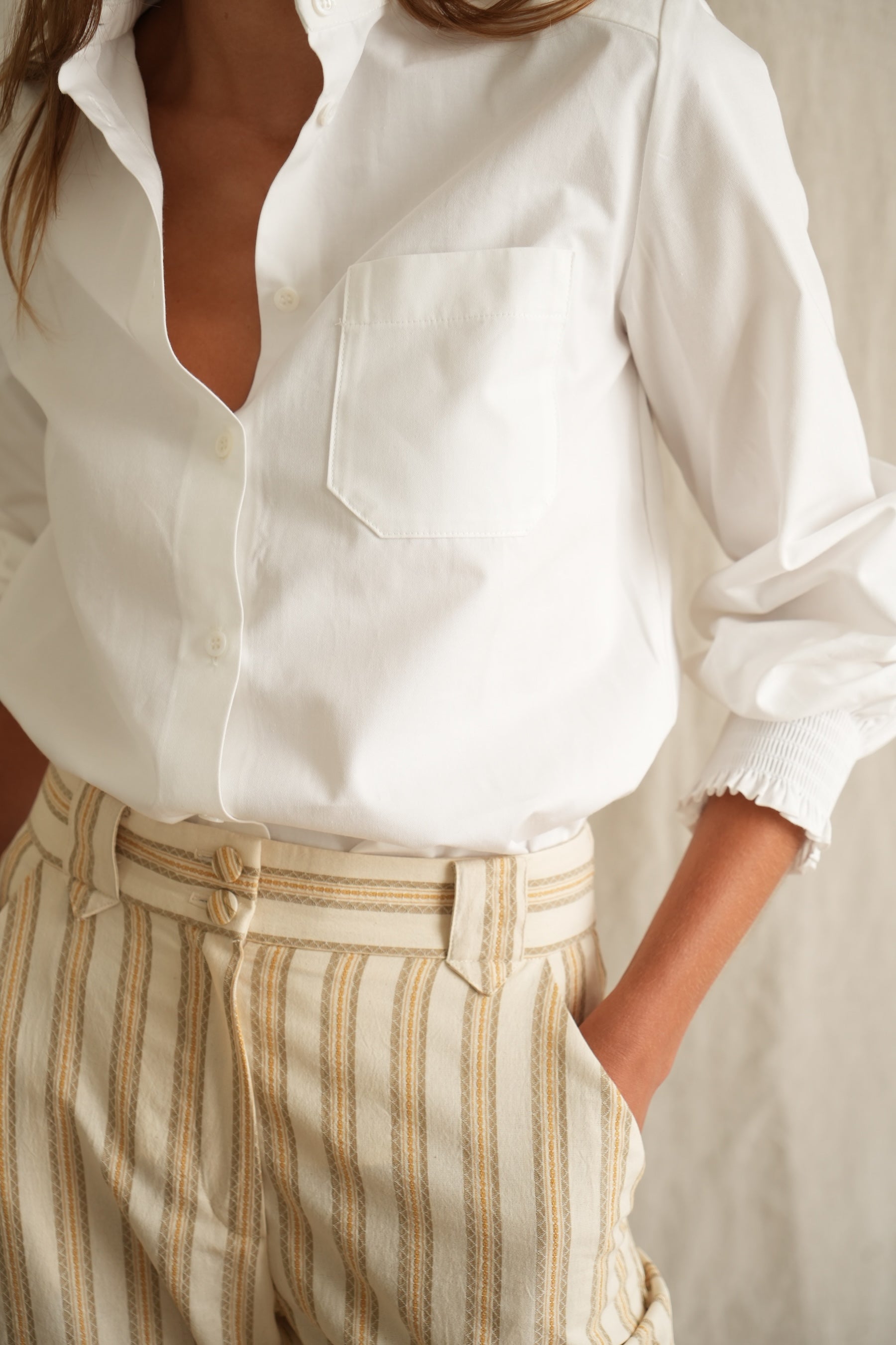 Pantalon Gaby rayé
