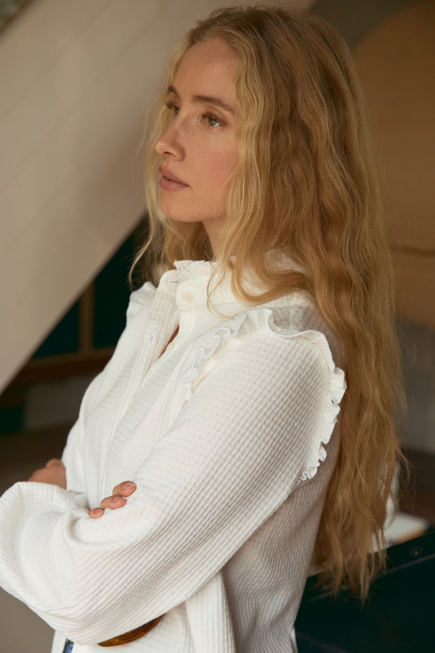 White Maria shirt