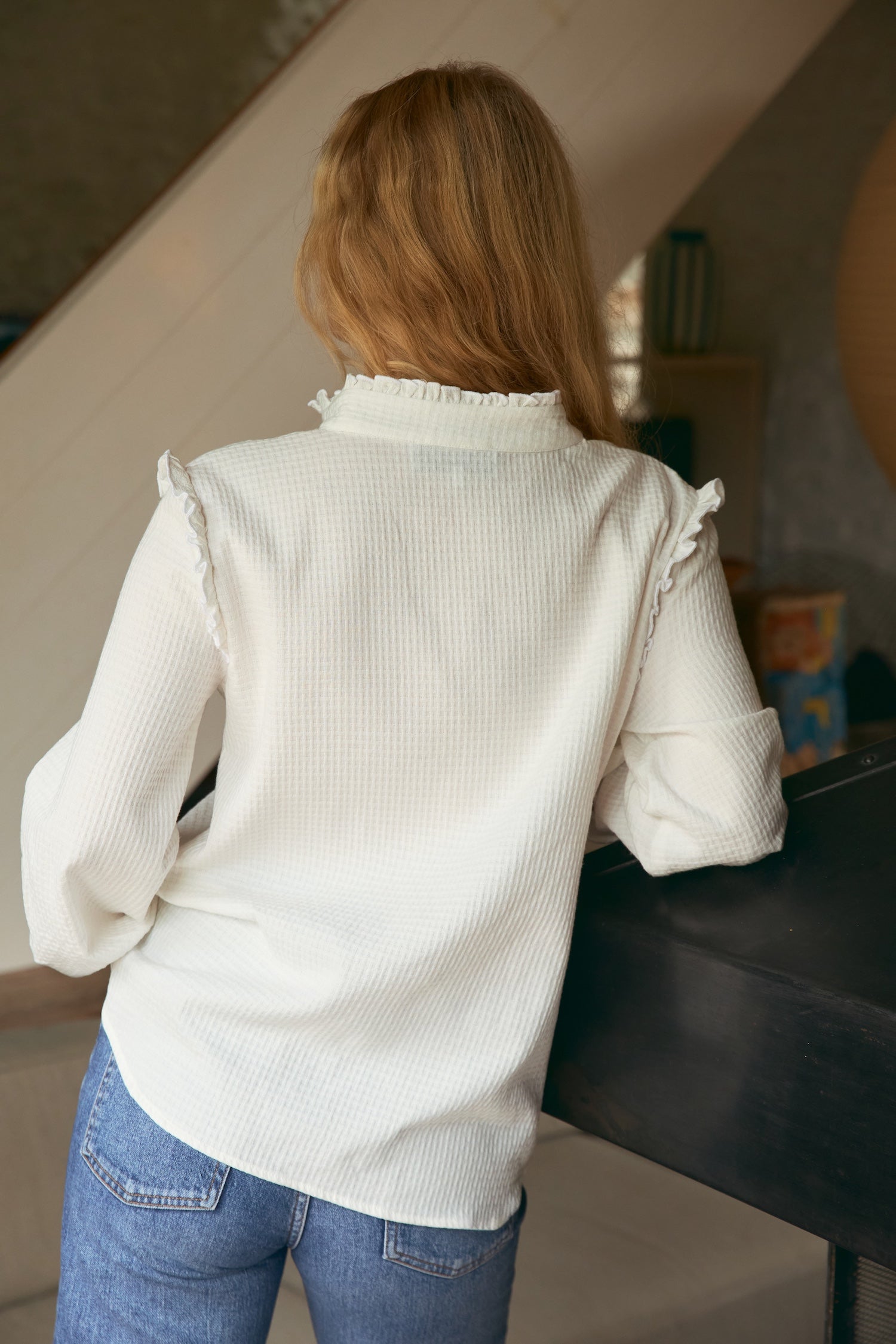 White Maria shirt