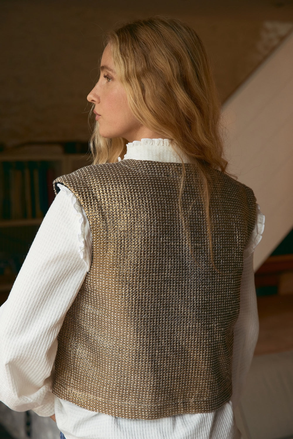 Veste Vali dorée