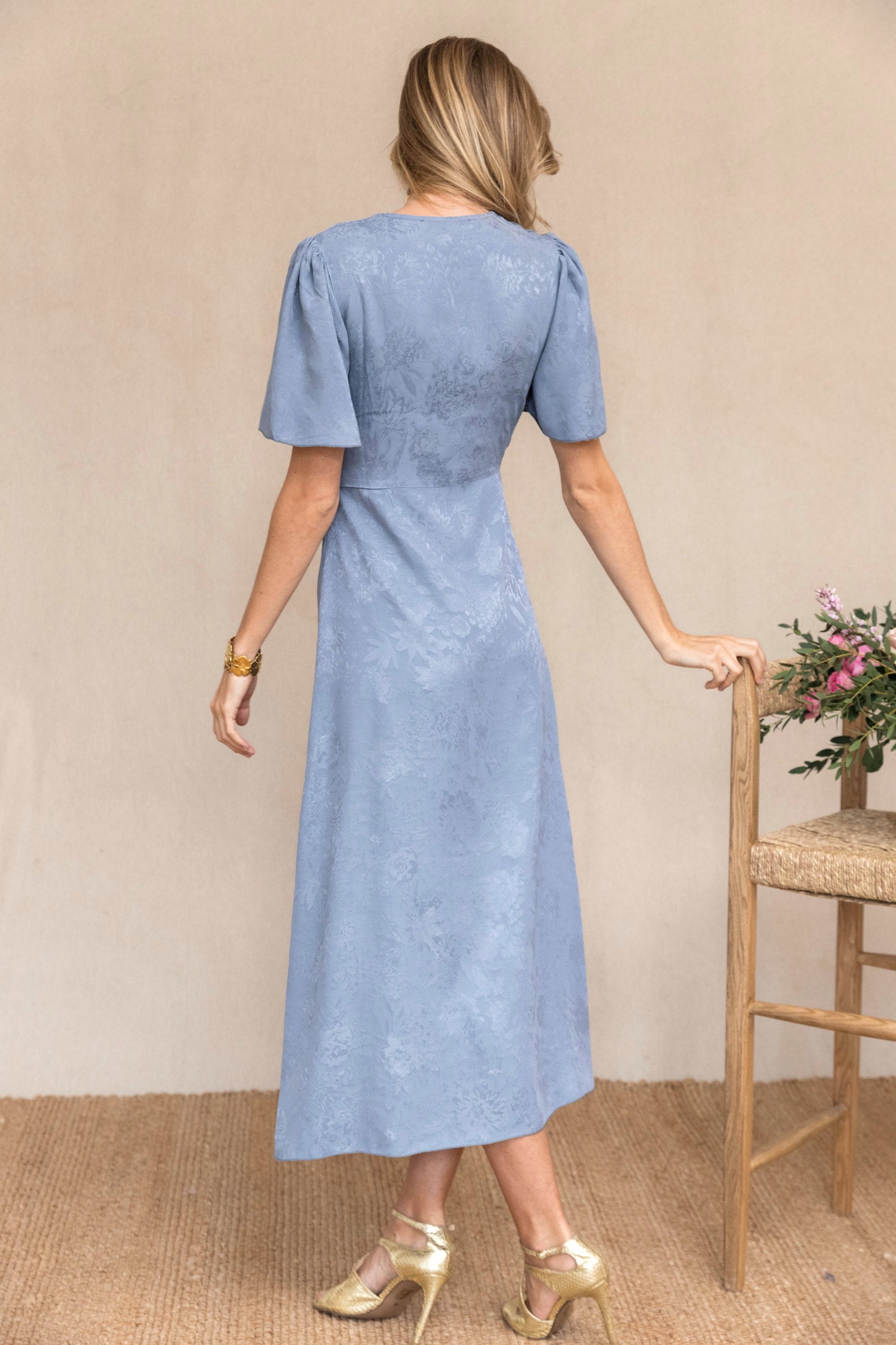 Robe Catherine ardoise