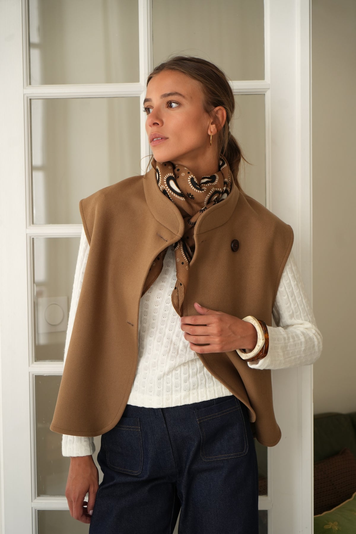 Veste Birdie moka