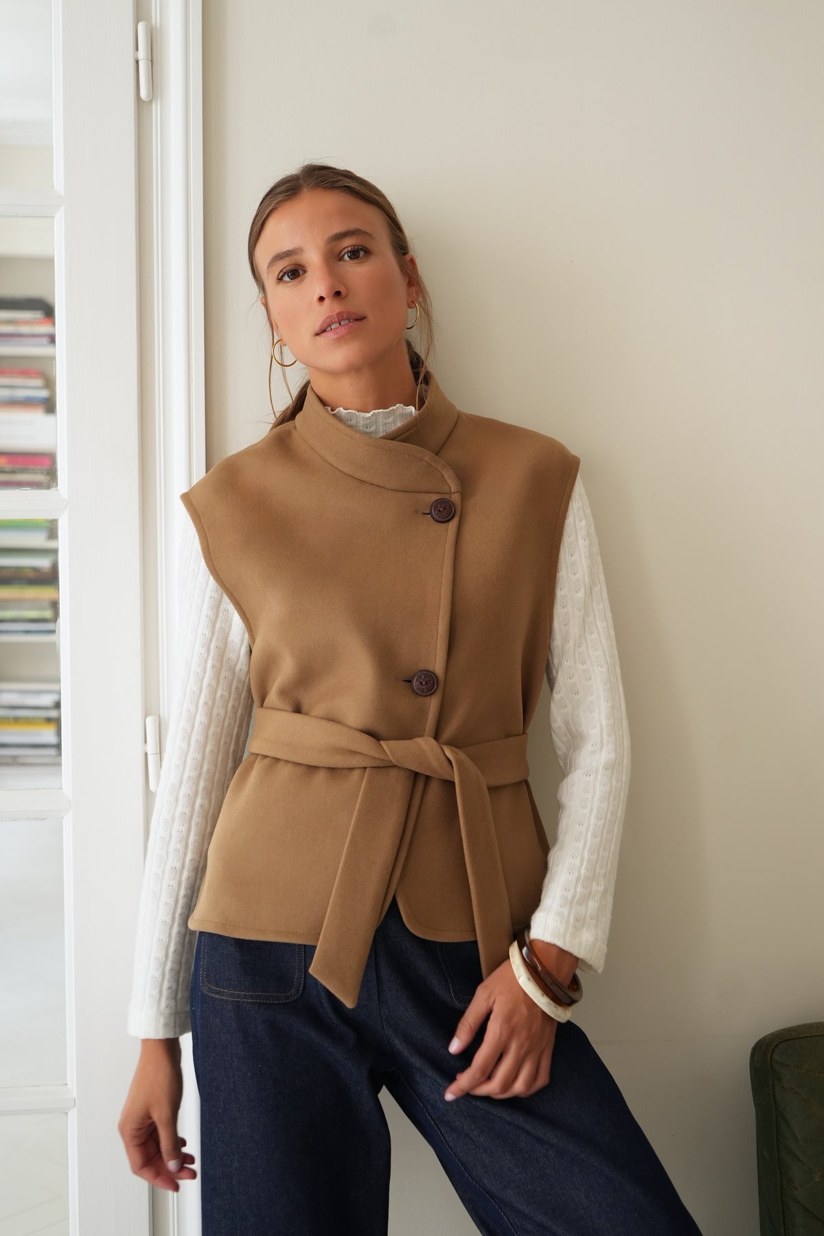 Veste Birdie moka