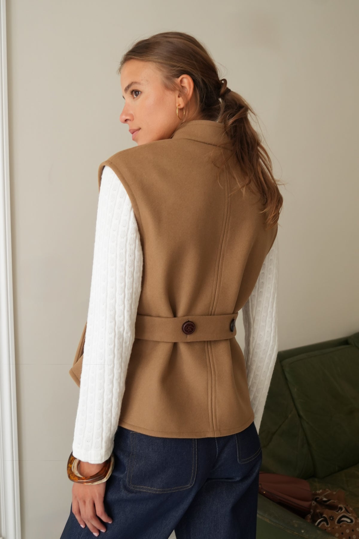 Veste Birdie moka