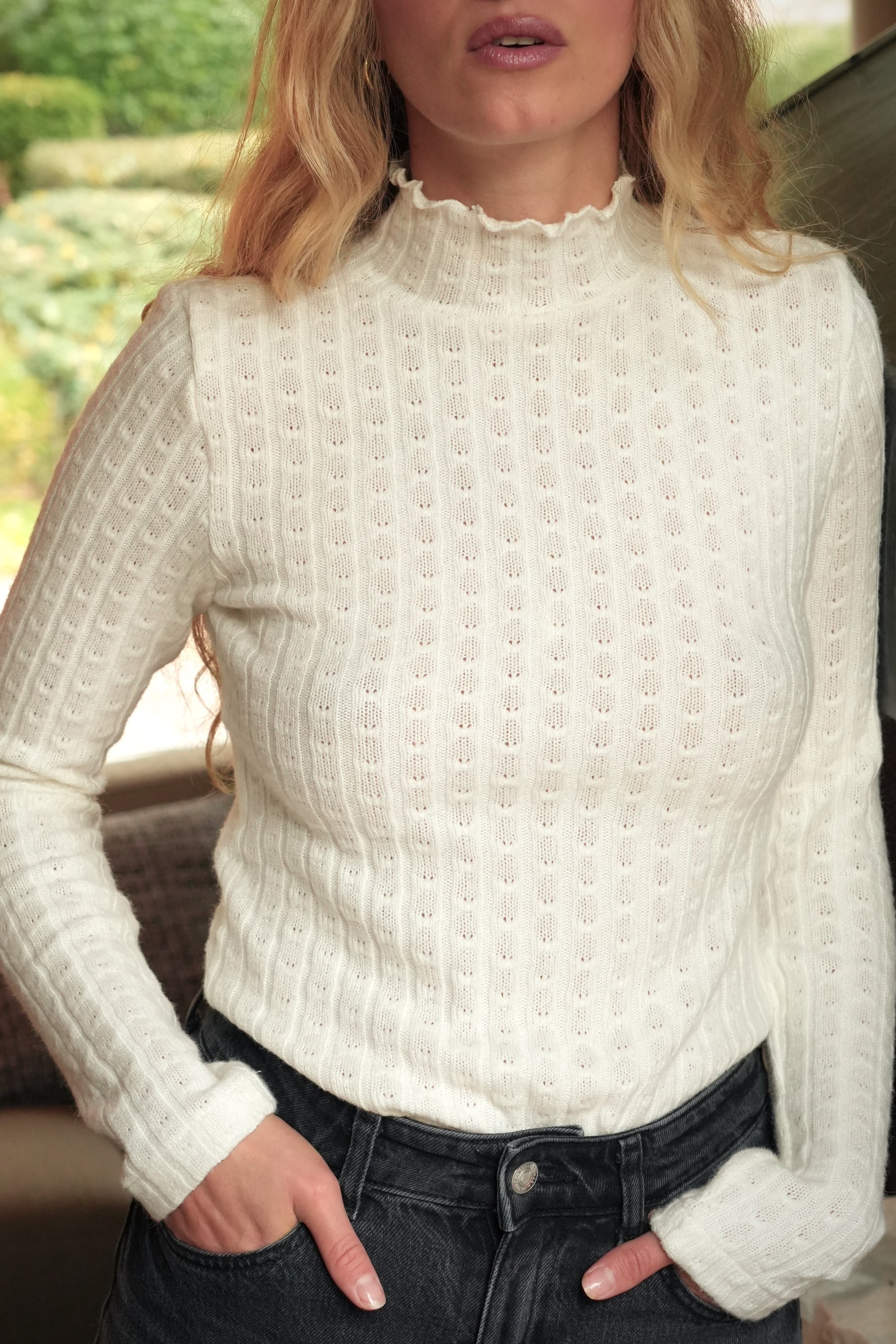 Pull Monica écru