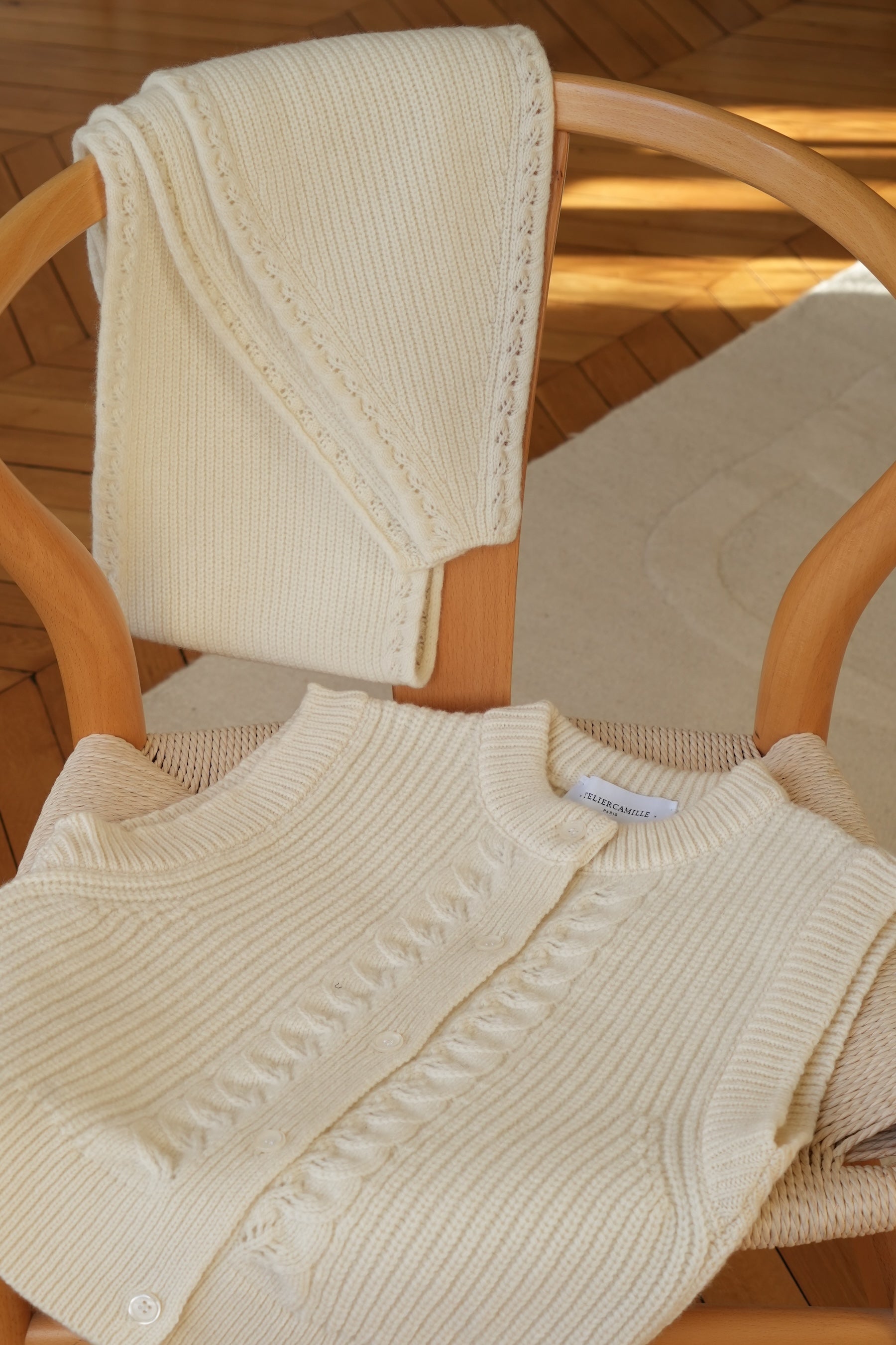 Ecru St Placide Cardigan
