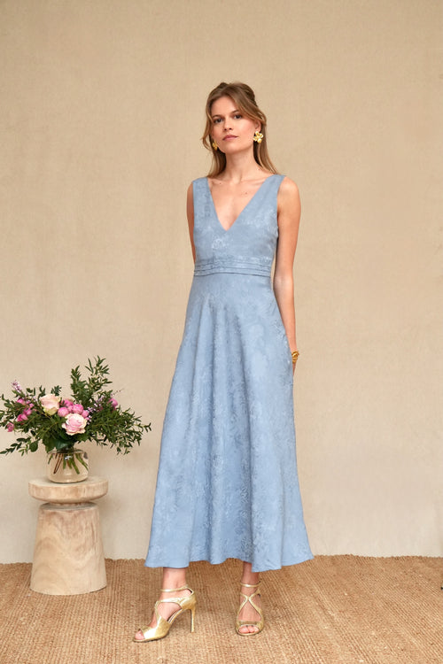 Robe Andromaque ardoise
