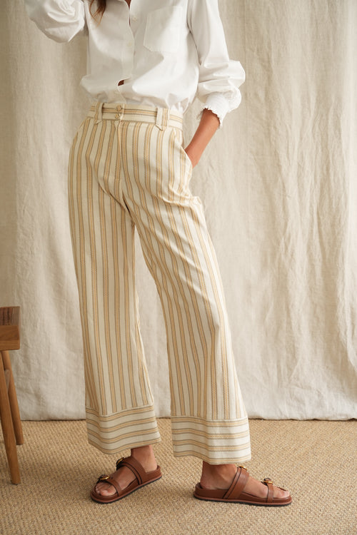Pantalon Gaby rayé