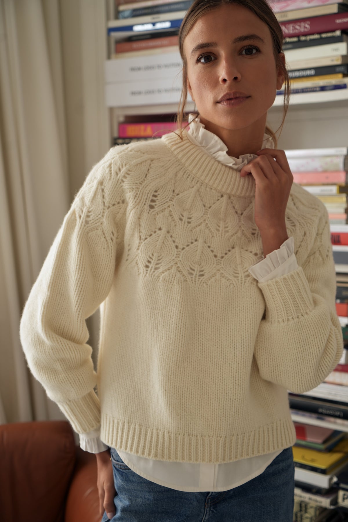 Ecru Cherche-Midi sweater