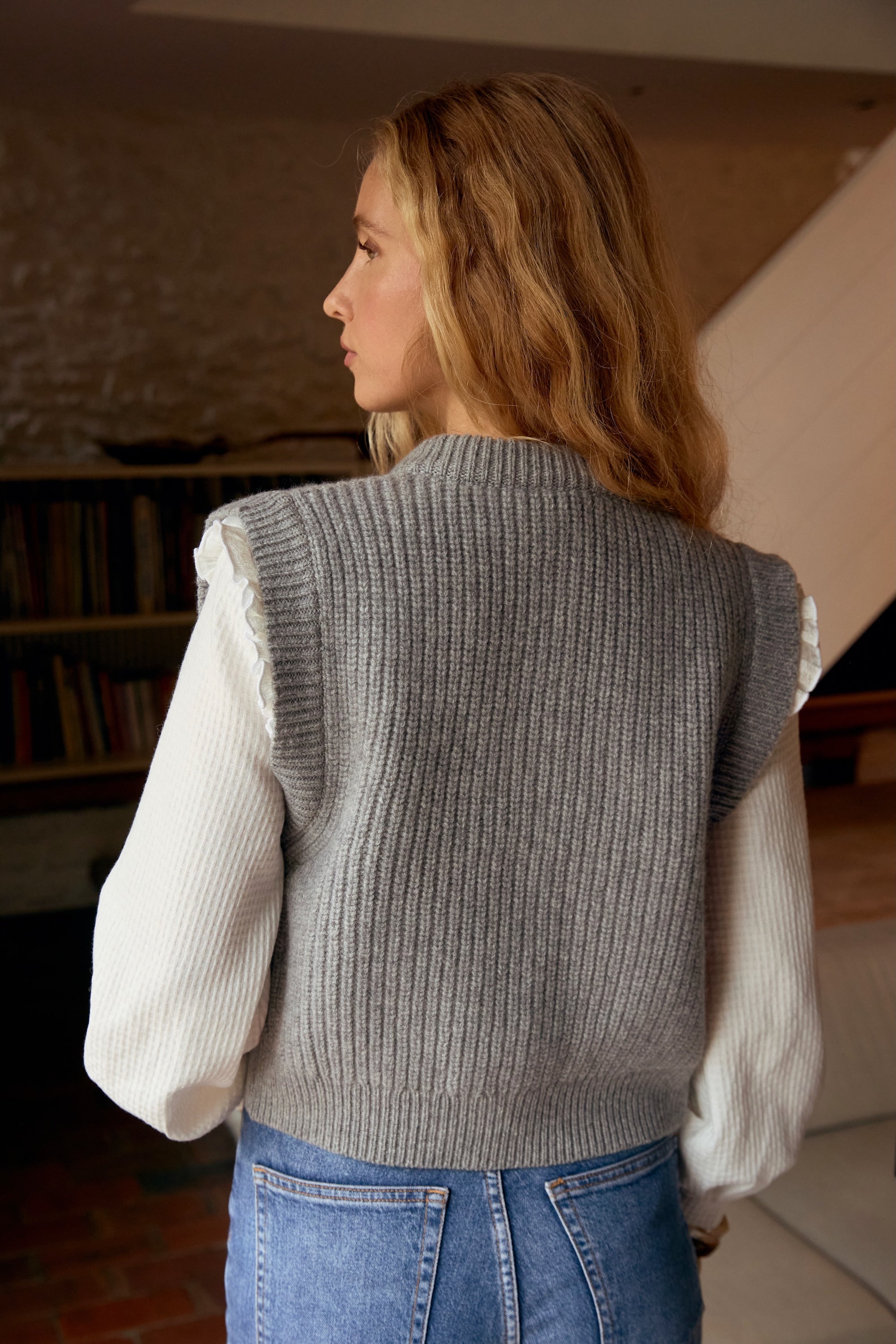 St Placide grey waistcoat