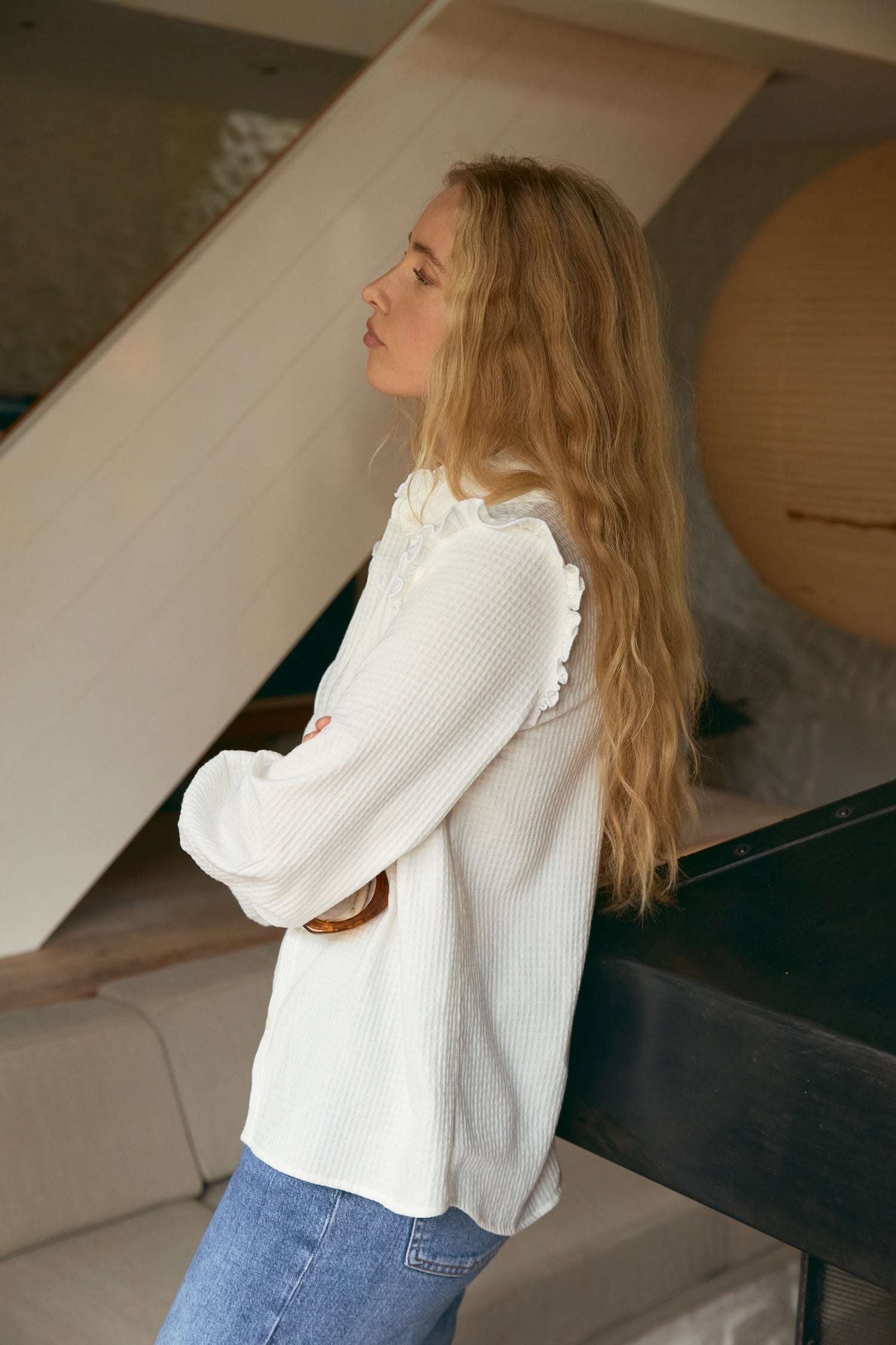 White Maria shirt